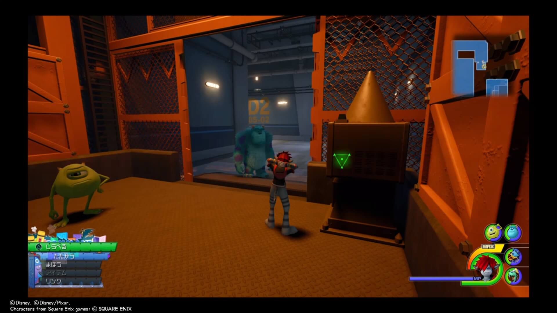 キングダムハーツ3 工場／2F