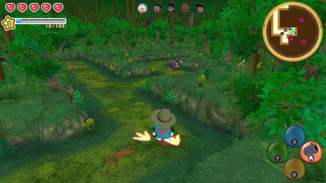 【のび太の新恐竜】谷底の大森林 攻略 1回目 足あと①