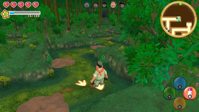 【のび太の新恐竜】谷底の大森林 攻略 1回目 足あと④